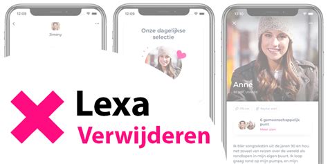 Lexa opzeggen: op deze manier verwijder je het profiel!